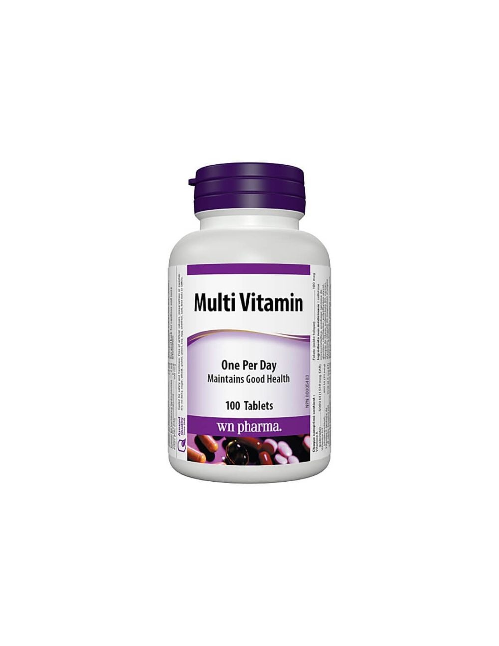 Multi Vitamin – Мултивитамини, 100 таблетки Webber Naturals