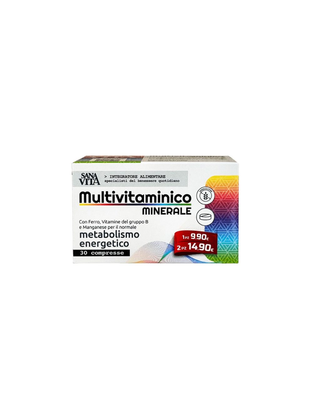 Мултивитамини и минерали SanaVita, 30 таблетки