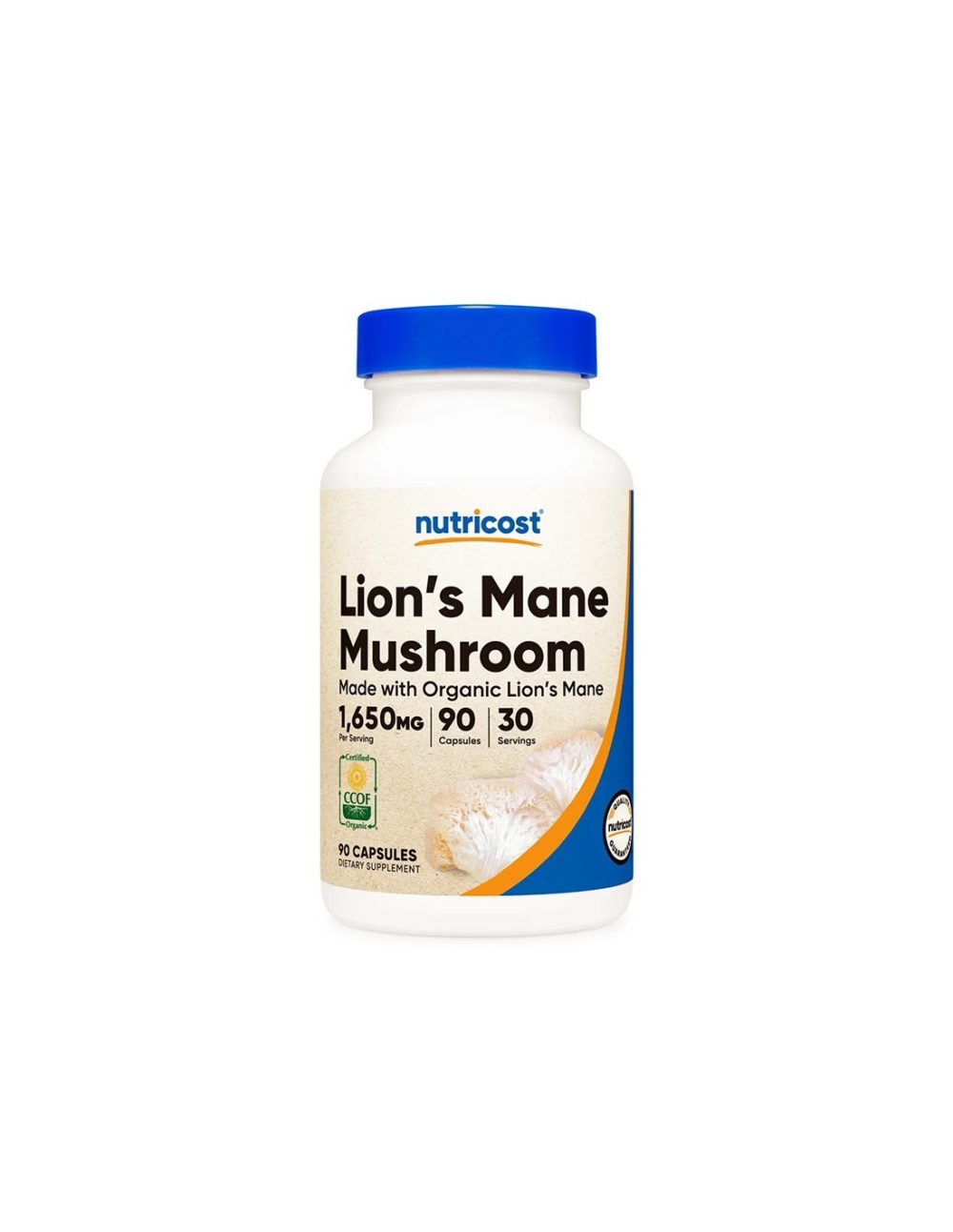 Нервна и мозъчна функция – Лъвска грива – Lion’s Mane, 90 капсули