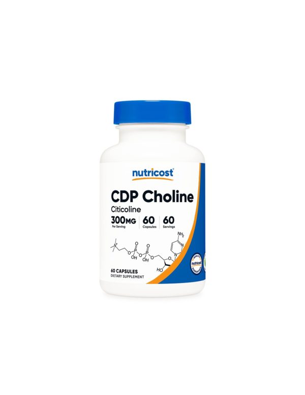 Нервна система – Цитиколин (CDP Choline), 300 mg x 60 капсули Nutricost