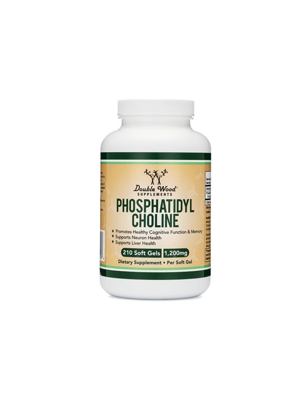 Phosphatidyl Cholinе/ Фосфатидил Холин, 210 софтгел капсули Double Wood