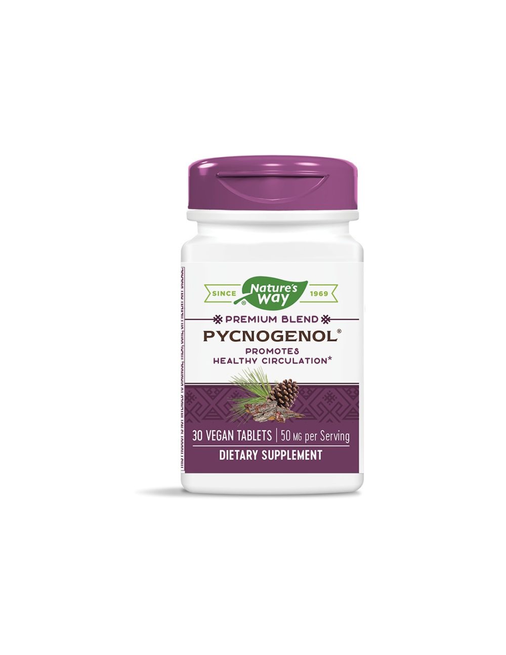 Pycnogenol® / Пикногенол® 50 mg х 30 таблетки Nature’s Way