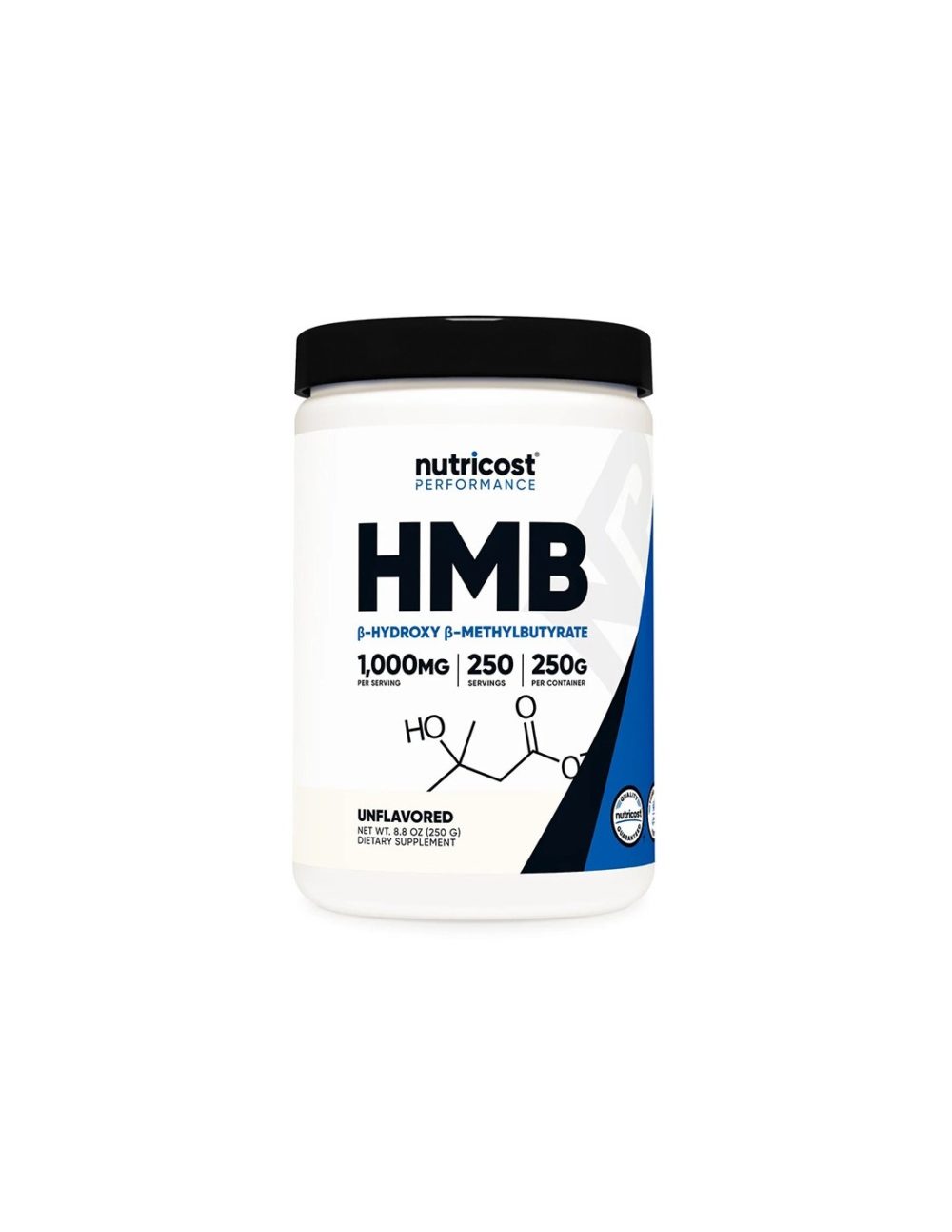 При активен спорт – HMB (Бета-хидрокси Бета-метил бутират), 250 g прах
