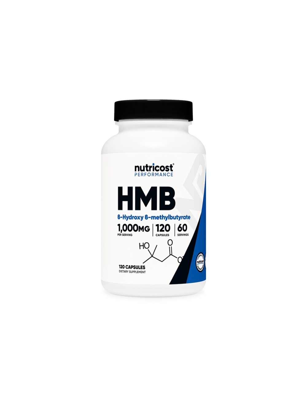 При активен спорт – HMB (Бета-хидрокси-бета-метилбутират), 500 mg/120 капсули, 60 дози Nutricost