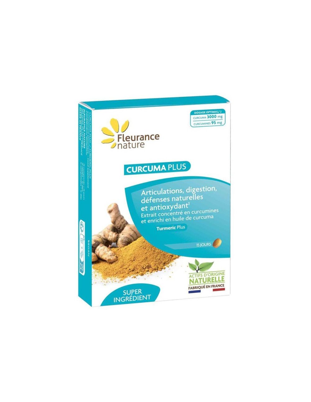 При възпаление и болка – Куркума – Curcuma Plus, 100 mg x 15 таблетки