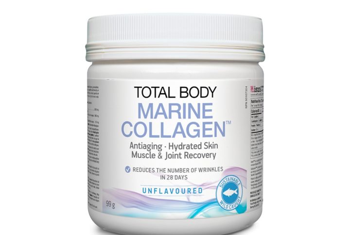 Рибен колаген на прах, с хиалуронова киселина, глутамин и биотин – Total Body Collagen™, 135 g Natural Factors