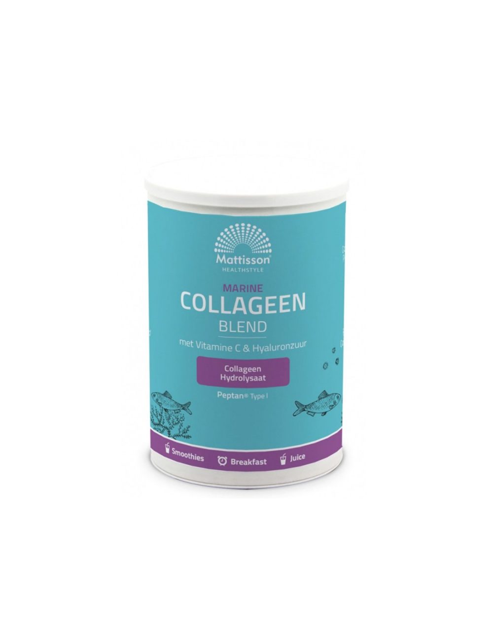 Рибен колаген тип I с витамин С и Хиалуронова киселина – Marine Collagen Peptan, 300 g