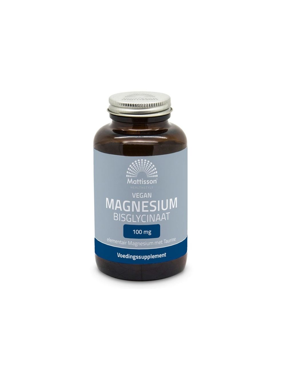 Сърдечна и мускулна функция – Магнезий (бисглицинат), 90 таблетки Mattisson Healthstyle