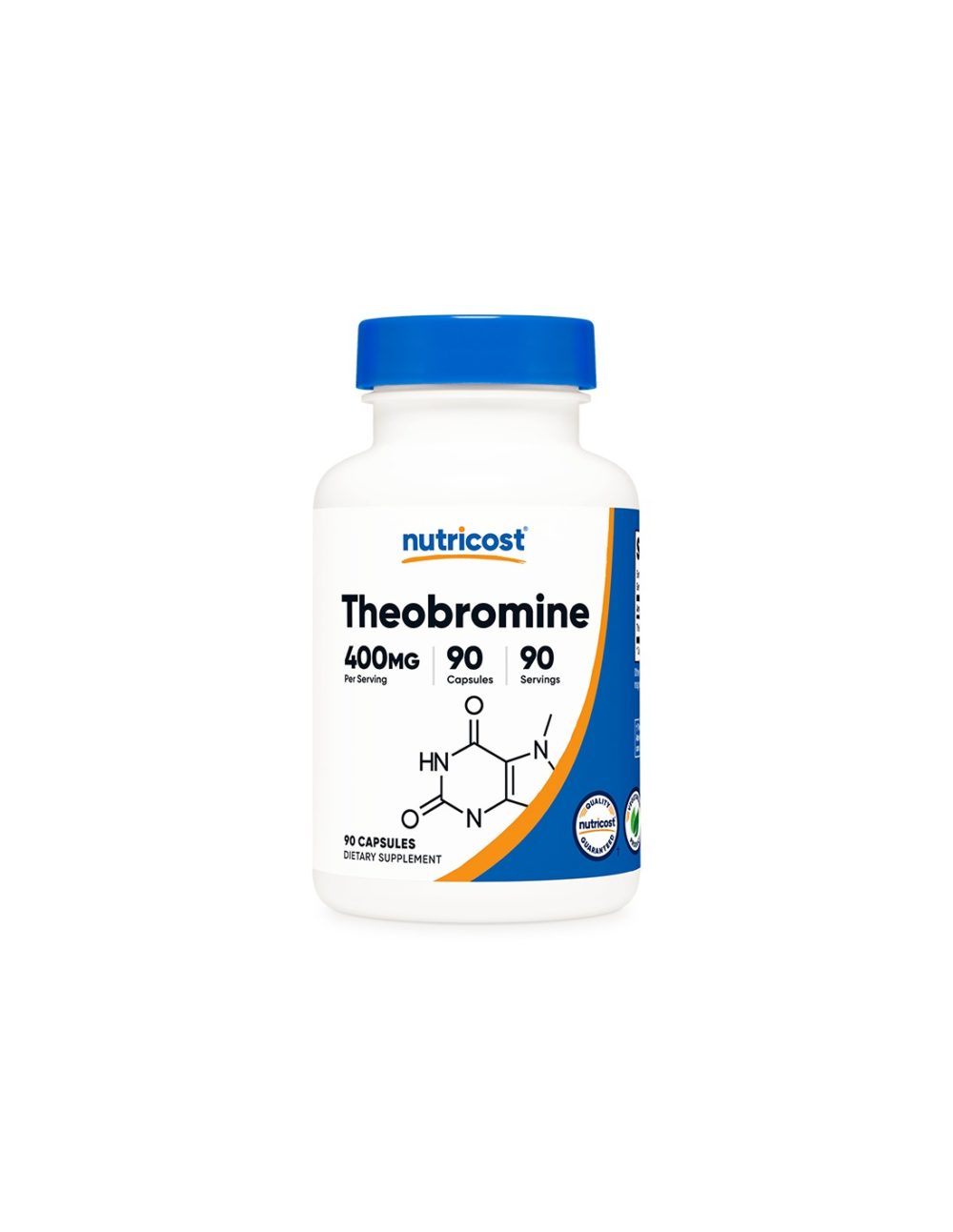 Сърдечносъдова и дихателна система – Теобромин (Theobromine), 400 mg x 90 капсули Nutricost