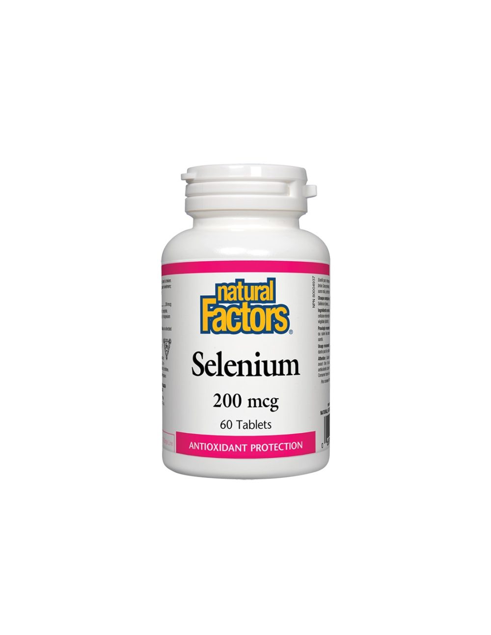 Selenium / Селен, 200 mcg х 60 таблетки Natural Factors
