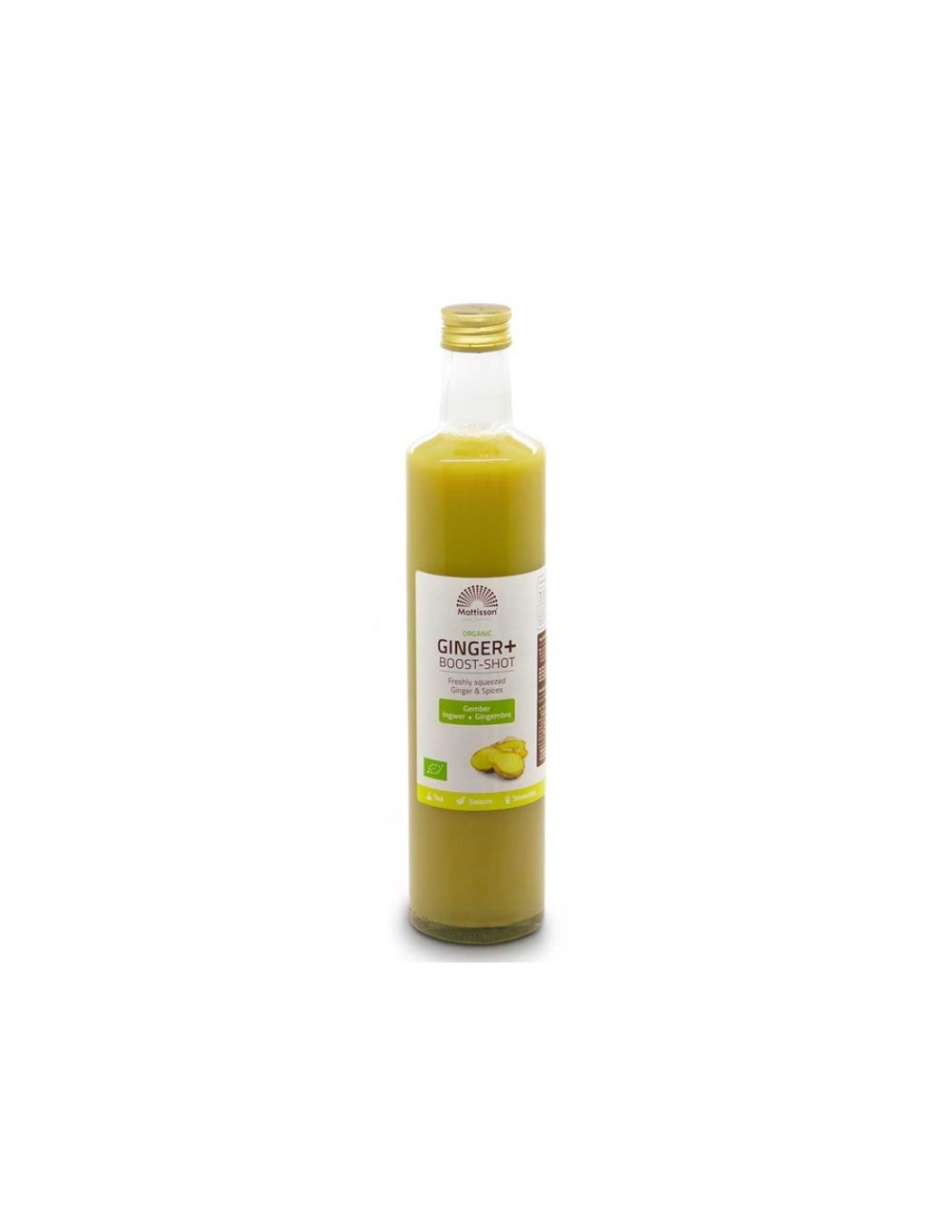 Био сок от джинджифил и лимон за кулинарна употреба, 500 ml