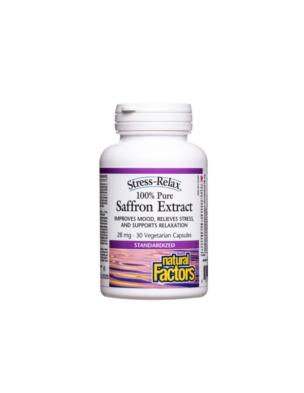 Стрес и депресия –  Шафран (стандартизиран екстракт), 28 mg х 30 V капсули Natural Factors