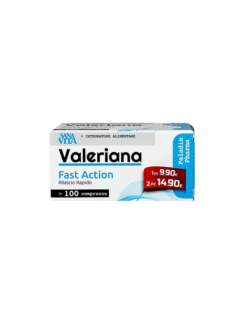 Стрес и добро настроение – Валериана (корен) SanaVita, 135 mg х 100 таблетки