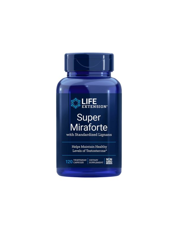 Super Miraforte with Standardized Lignans / Формула за мъже, 120 капсули
