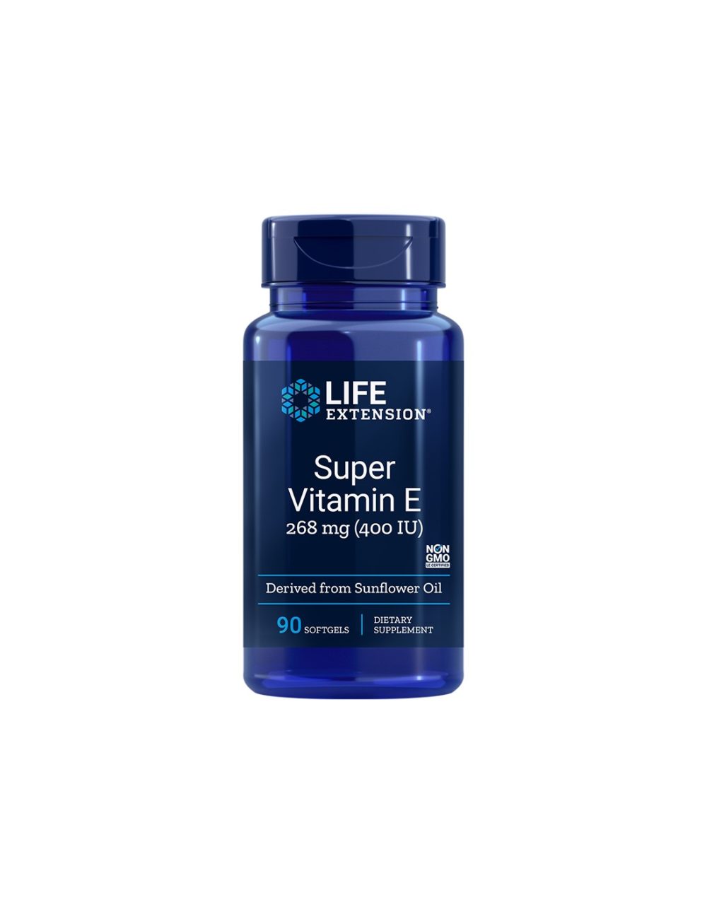 Super Vitamin E/ Супер Витамин Е (d-aлфа токоферол) 400 IU x 90 софтгел капсули