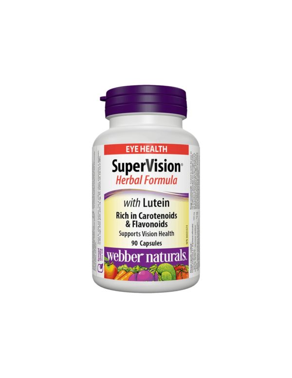 SuperVision® Herbal Formula/ Билкова формула в подкрепа на зрението с Лутеин х 90 капсули