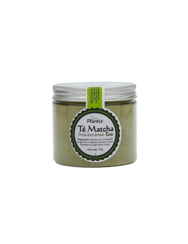 Инстантен чай на прах от био матча – метаболизъм и енергия – Té Matcha Instantáneo Eco Plantis®, 50 g прах