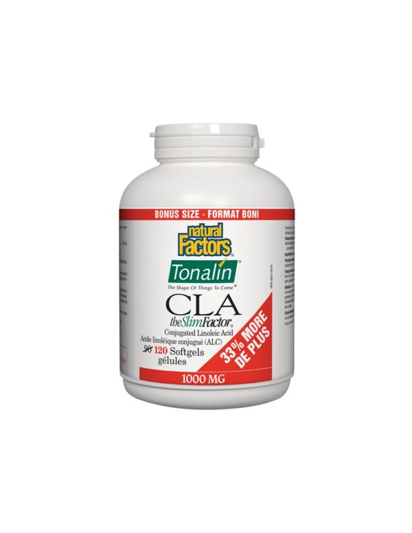 Tonalin® CLA the Slim Factor® / Тоналин® КЛА 1000 mg, 120 софтгел капсули Natural Factors