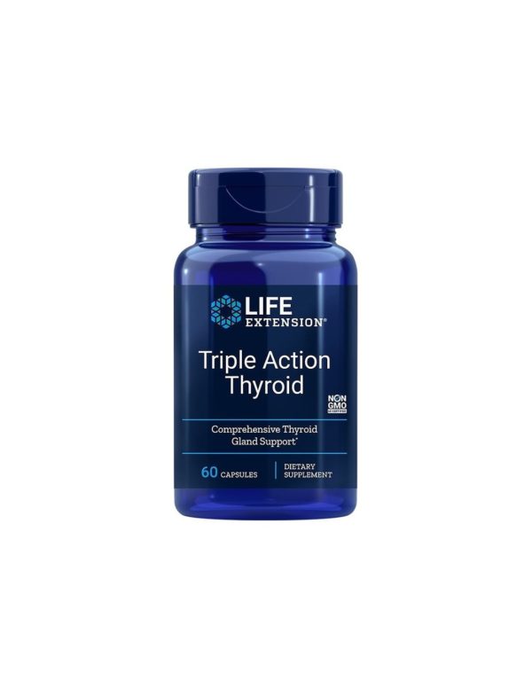 Triple Action Thyroid/ Тироидна подкрепа х 60 капсули