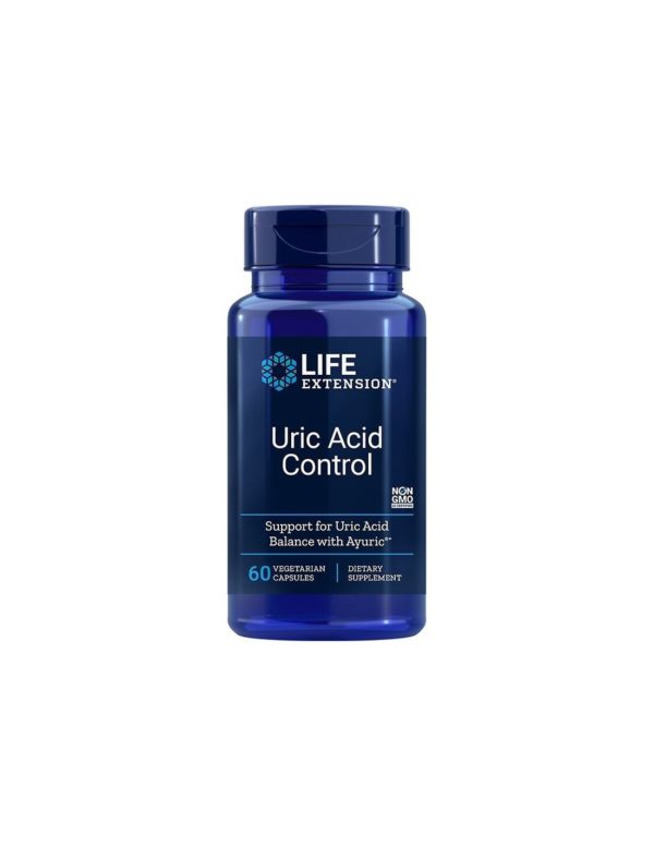 Контрол на пикочната киселина – Uric Acid Control, 500 mg х 60 капсули