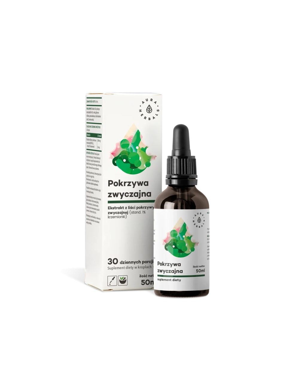 Уринарен тракт – Коприва (лист), 50 ml капки Aura Herbals