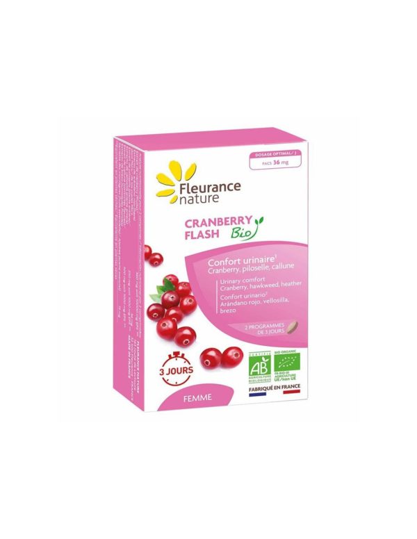 Уринарно здраве – Червена боровинка (36 mg PACs (проантоцианидини), 14 таблетки
