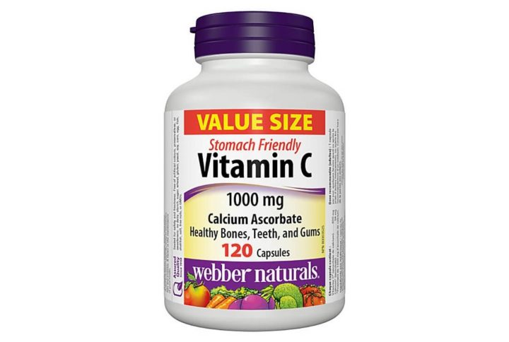 Vitamin C 500 mg Chewable – Витамин С 500 mg, 300 дъвчащи таблетки Webber Naturals