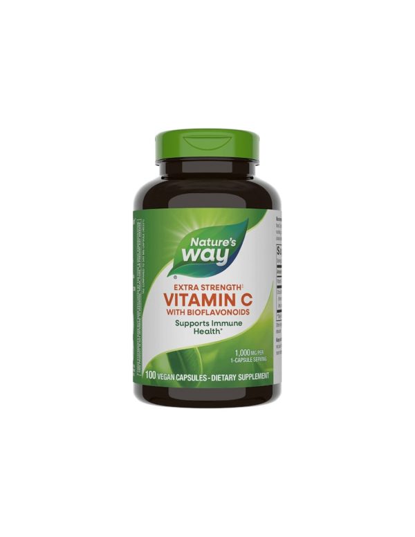 Vitamin C with Bioflavonoids/ Витамин С 1000 mg & Биофлавоноиди х 100 капсули Nature’s Way