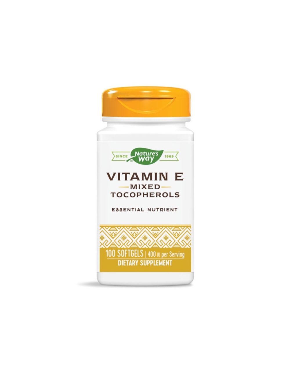 Vitamin E – Витамин E (токофероли микс) 268 mg, 100 софтгел капсули Nature’s Way