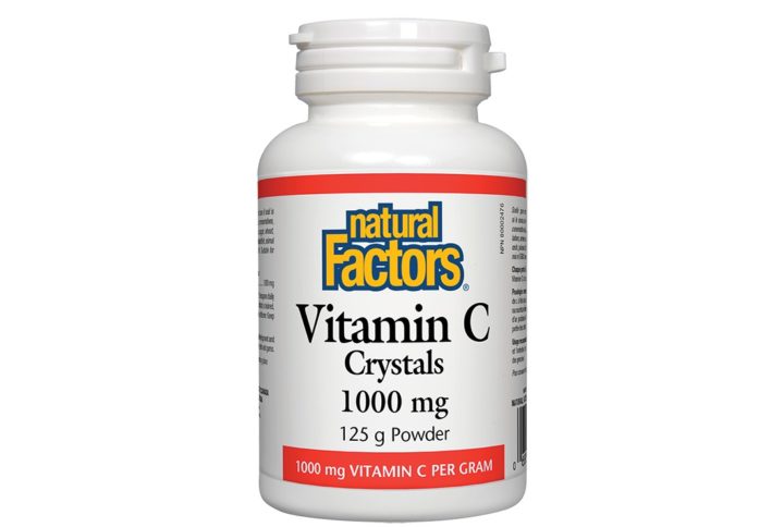 Vitamin C / Витамин С (калциев аскорбат) 1000 mg х 125 g пудра/ 250 дози Natural Factors