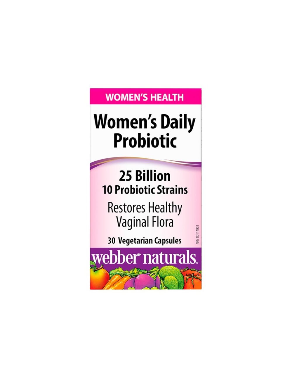 Women’s Daily Probiotic – Пробиотик за Жени 25 млрд. активни пробиотици, 10 щама, 30 капсули