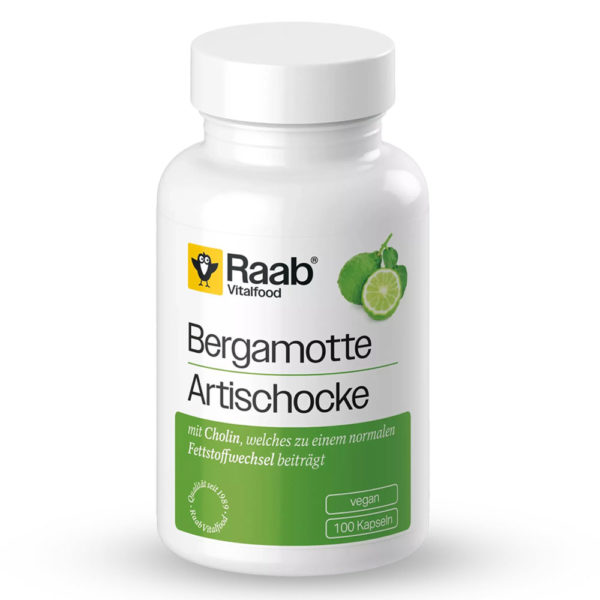 АРТИШОК + БЕРГАМОТ – Raab Vitalfood (100 капс)