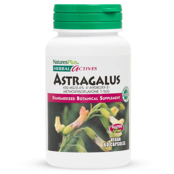 АСТРАГАЛ / ASTRAGALUS – NaturesPlus (60 капс)