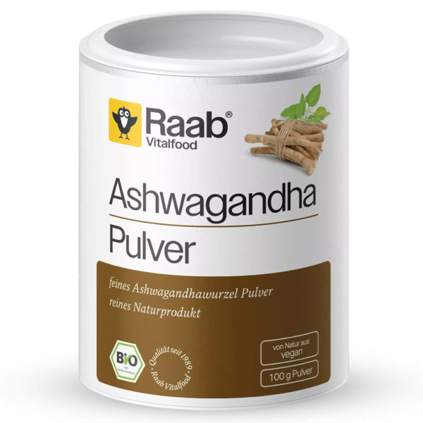 Био АШВАГАНДА Прах / ASHWAGANDHA – Raab Vitalfood (100 гр)