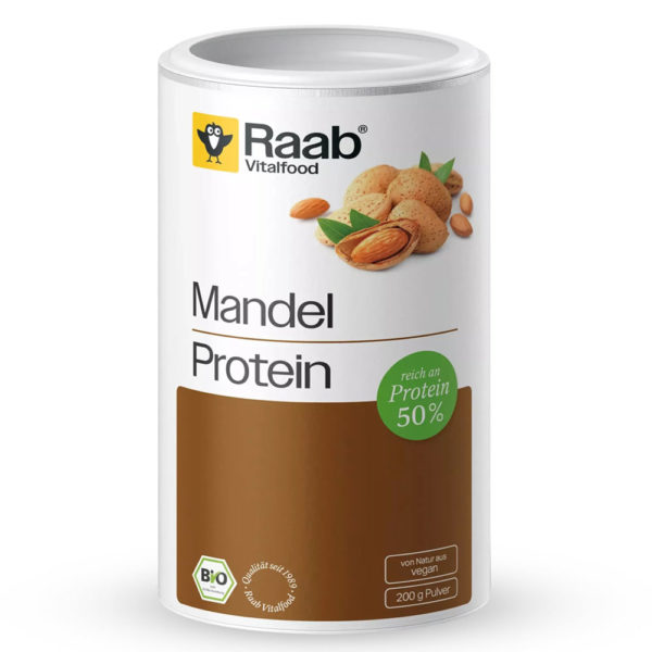 Био БАДЕМОВО Брашно – ALMOND PROTEIN – Raab Vitalfood (200 гр)