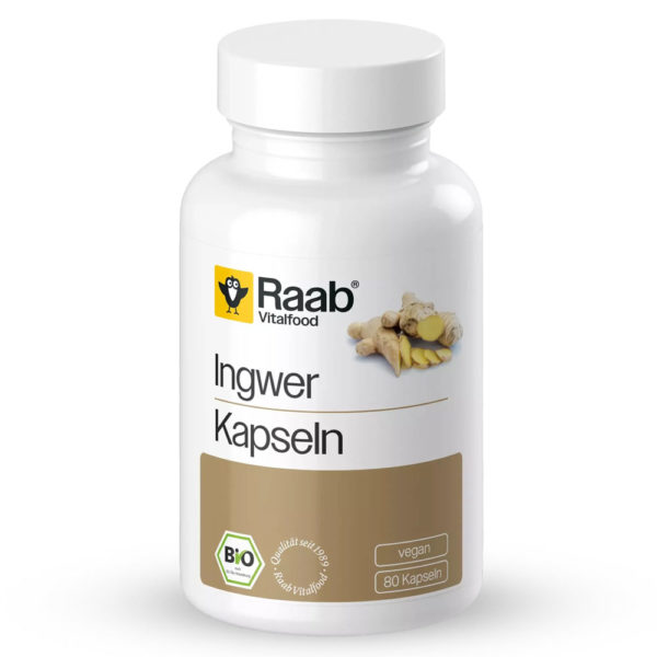 Био ДЖИНДЖИФИЛ / GINGER – Raab Vitalfood (80 капс)