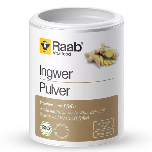 Био ДЖИНДЖИФИЛ Прах / GINGER – Raab Vitalfood (100 гр)
