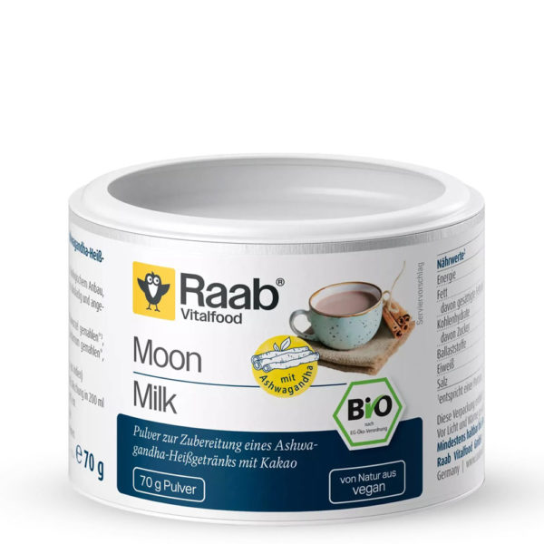 Био ЛУННО МЛЯКО с Ашваганда Прах / MOON MILK – Raab Vitalfood (70 гр)