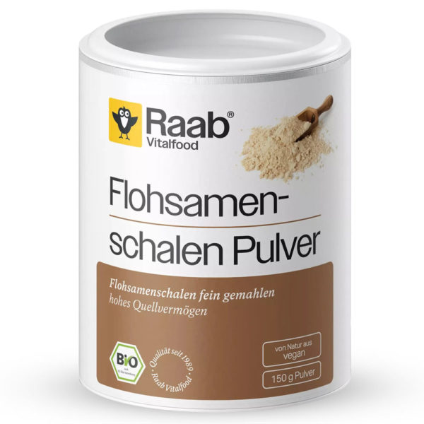 Био ПСИЛИУМ ХУСК Прах / PSYLLIUM HUSKS – Raab Vitalfood (150 гр)