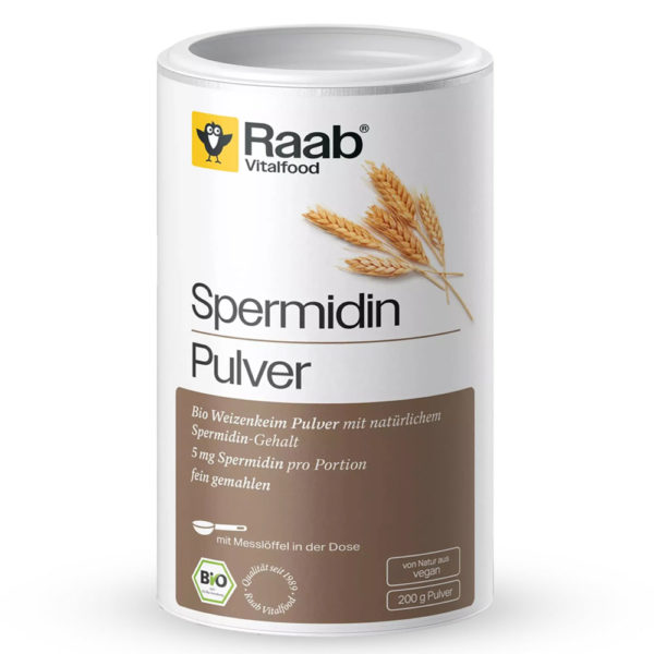 Био ПШЕНИЧЕН ЗАРОДИШ Прах – СПЕРМИДИН – Raab Vitalfood (200 гр)
