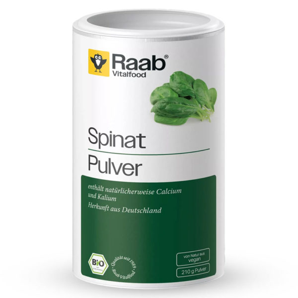 Био СПАНАК Прах / SPINACH – Raab Vitalfood (210 гр)
