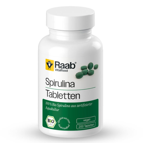 Био СПИРУЛИНА / SPIRULINA – Raab Vitalfood (200 табл)