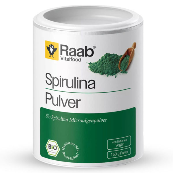 Био СПИРУЛИНА Прах / SPIRULINA – Raab Vitalfood (150 гр)