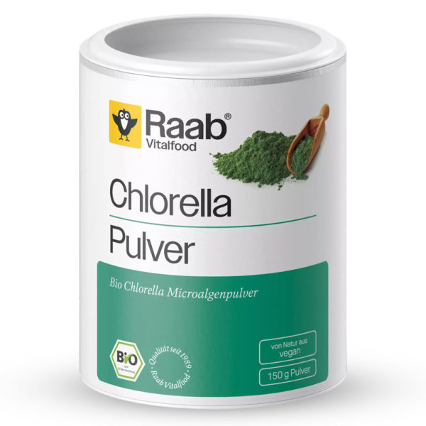 Био ХЛОРЕЛА Прах / CHLORELLA – Raab Vitalfood (150 гр)