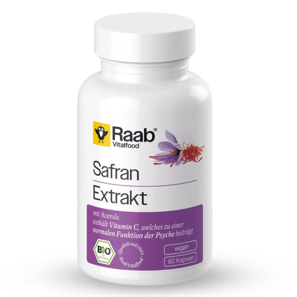 Био ШАФРАН / SAFFRON – Raab Vitalfood (60 капс)