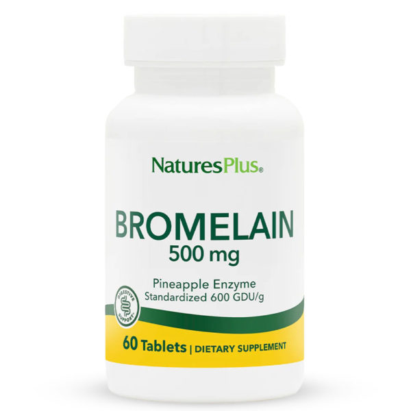 БРОМЕЛАИН / BROMELAIN – NaturesPlus (60 табл)