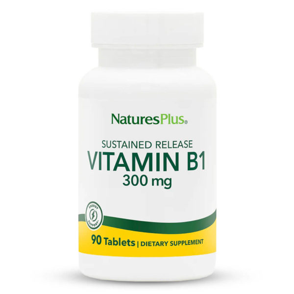 Витамин Б1 ТИАМИН / THIAMIN – NaturesPlus (90 табл)
