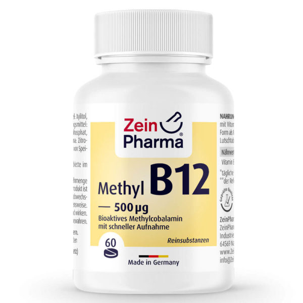 Витамин Б12 за смучене – Метилкобаламин – ZEINpharma (60 бр)