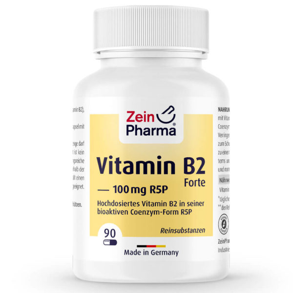 Витамин Б2 / Vitamin B2 Forte – ZEINpharma (90 капс)