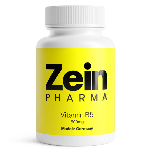 Витамин Б5 – ПАНТОТЕНОВА КИСЕЛИНА – ZEINpharma (120 капс)